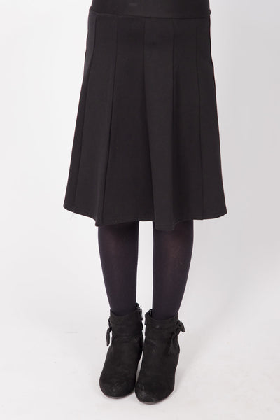 Girls Panel Skirt - Black