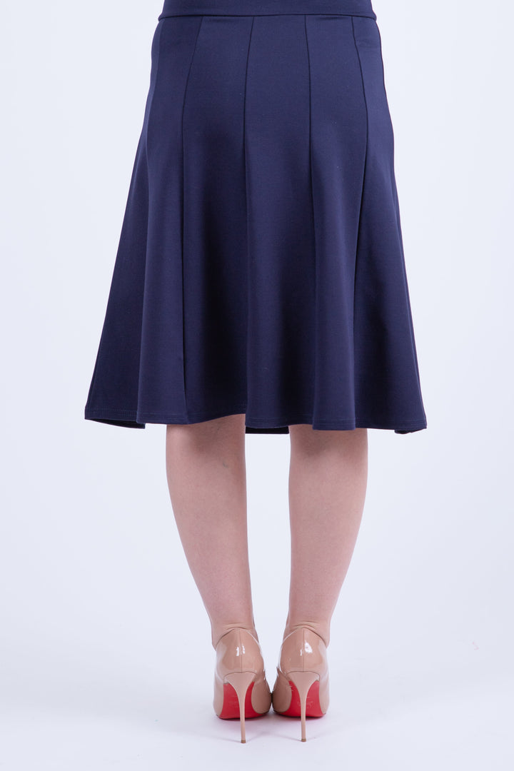 Panel Skirt - Black *3 Lengths*
