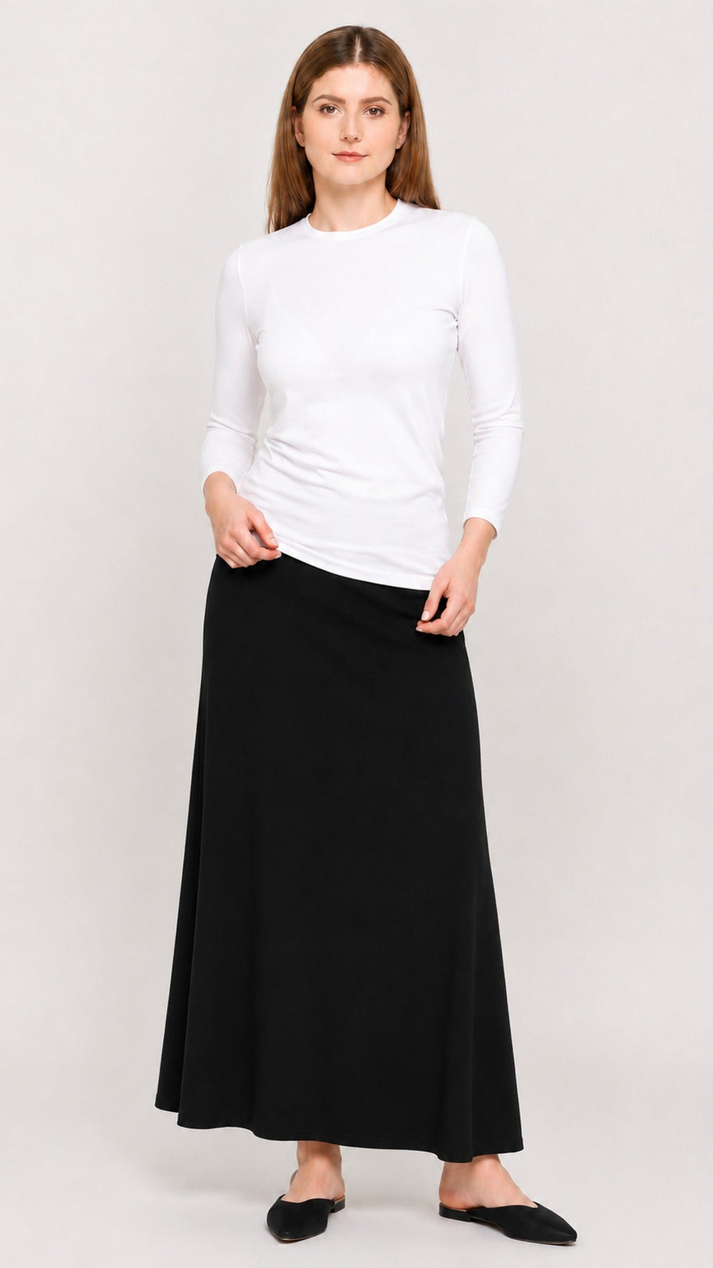 PDR Maxi Skirt, black