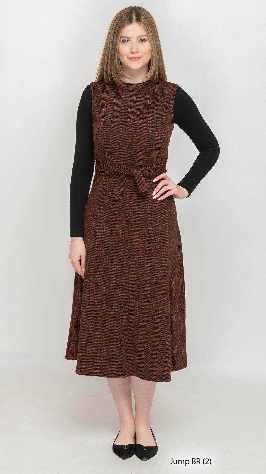 Double Knit Spandex Jumper Dress