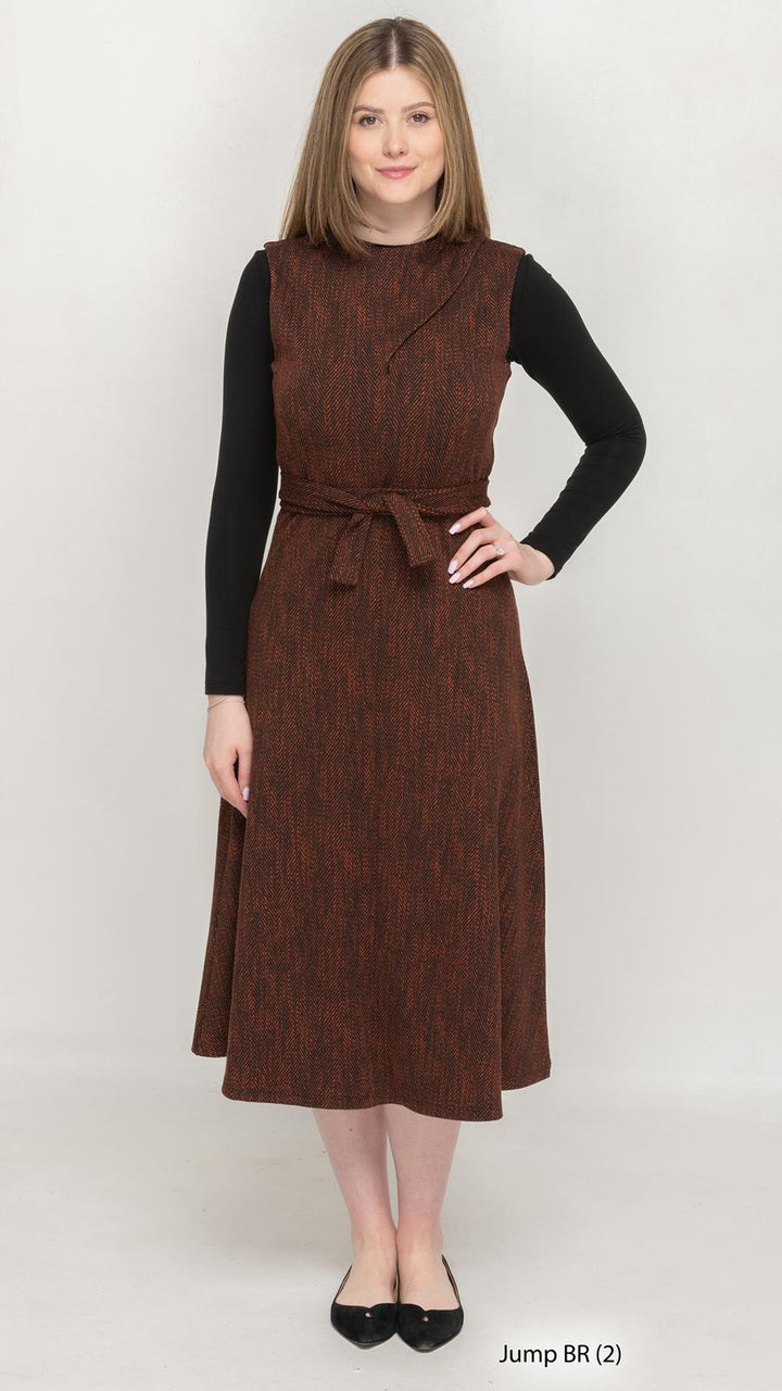 Double Knit Spandex Jumper Dress