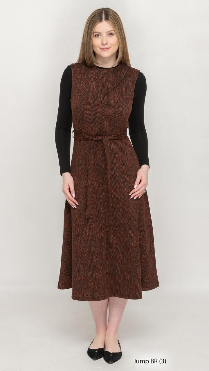 Double Knit Spandex Jumper Dress