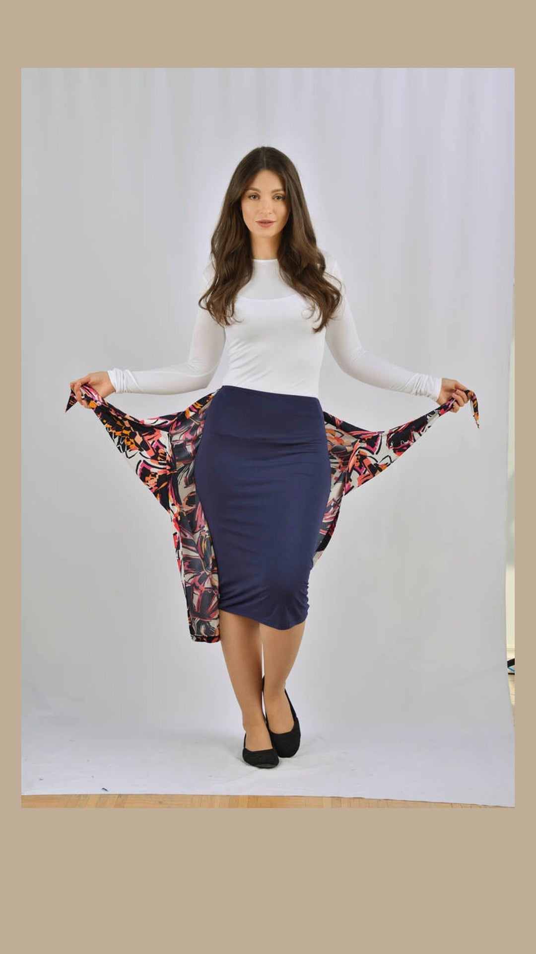 KMW Wrap Skirt - *3 Colors*