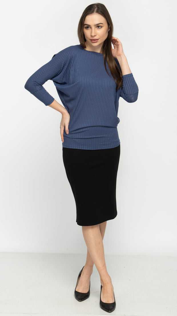 PDR Pencil Skirt - Navy