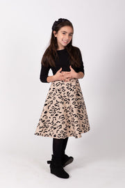 Girls Skater Dress - Animal Print * SIZE 5/6 ONLY*